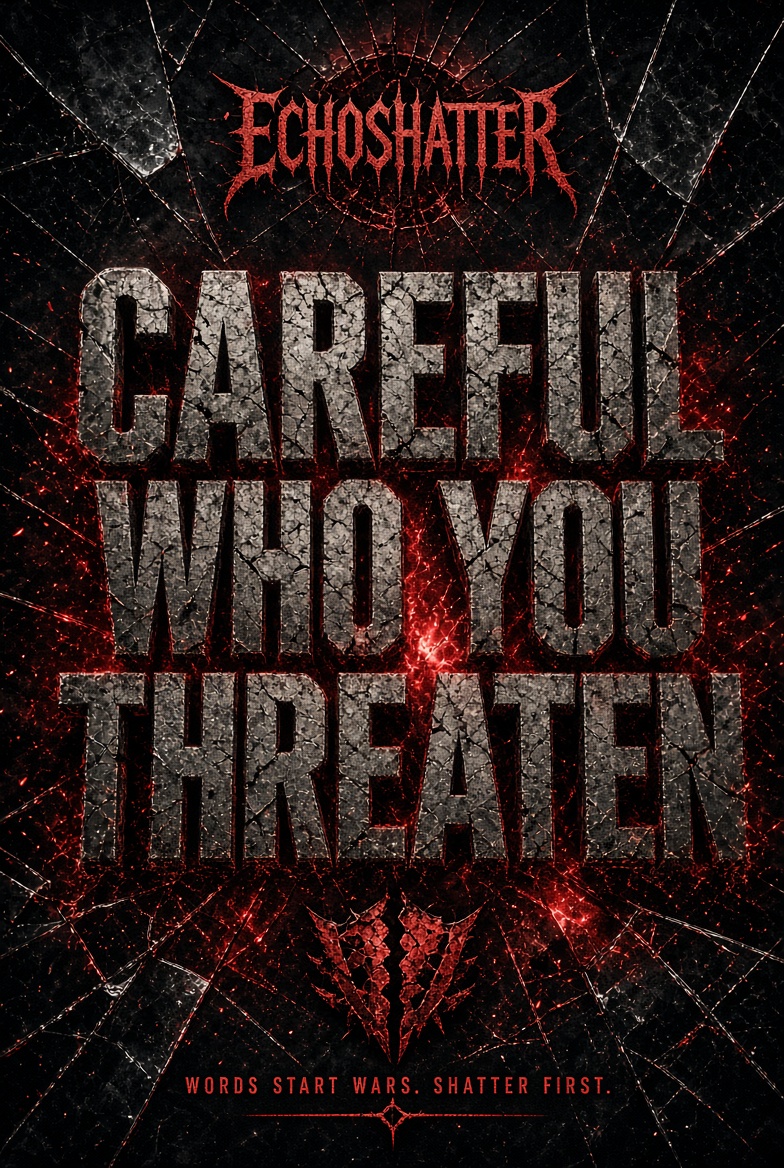 Careful Who You Threaten